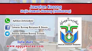 Jika terdapat sebarang masalah atau pertanyaan mengenai permohonan jawatan kosong, anda boleh bertanyakan pada ruangan komen. Jawatan Kosong Di Majlis Daerah Marang Mdmarang 22 Disember 2016 Appjawatan Malaysia