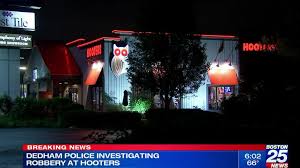 Proudly serving greater boston and the surrounding areas. Man Assaulted With Machete Robbed Outside Of Dedham Hooters Police Say Boston 25 News