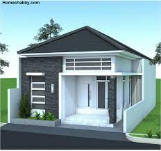 Model rumah minimalis modern 2 lantai. Desain Dan Denah Rumah Minimalis Ukuran 7 X 12 M Ada 3 Kamar Tidur Dengan Nuansa Abu Abu Putih Yang Elegant Homeshabby Com Design Home Plans Home Decorating And Interior Design