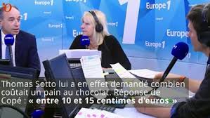 Pour Jean Francois Cope Un Pain Au Chocolat Coute Entre 10 Et 15 Centimes D Euros Politique L Opinion