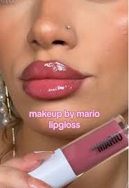 i found another gorg everyday nude pink glossy lip 💕 swatching the makeup  by mario super shine lipgloss ‘rustic pink’ @makeupbymario #makeupbymario  #makeupbymariolipgloss #lipglossswatch #lipswatch ...