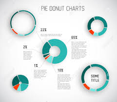 Colorful Vector Pie Chart Templates For Your Reports Infographics