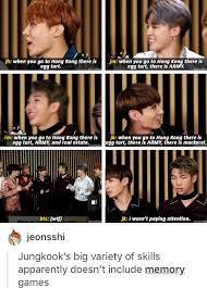 So Add That To The List Of Things Kookie Can T Do Math English Listen To Jimin Hyung Play Pointless Games Bts Bts Memes Bts Funny