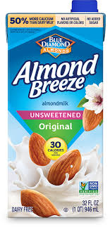 We did not find results for: Shelf Stable Unsweetened Original Almondmilk Shelf Stable Almondmilk Almond Breeze Blue Diamond