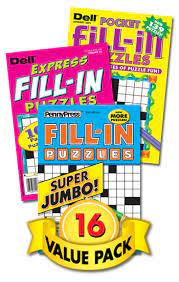 We did not find results for: Fill Ins Penny Dell Puzzles