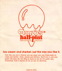 Donvier Half Pint Manual Pdf Donvier Ice Cream Maker Half Pint Ice Cream Maker Recipes