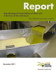 Pdf Microbiological Food Safety Of Olive Oil A Review Of The Literature