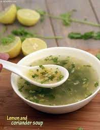 Lemon And Coriander Soup Recipe Vitamin C Rich Recipe Recipe Vegetarian Soup Recipes Coriander Soup Lemon Coriander Soup