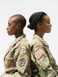 Shouldn't it be i served in the army for over 20 years until i retired? These Inspiring Black Servicewomen Are Embracing Natural Twists Dreadlocks And Afros In The Army And Beyond Vogue
