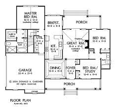 5 storey building design ground floor plan : 3 Bedroom Classic Cottage House Plan 1 Story House Design