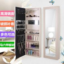 House wives/young damsels and their lifestyle is always complimented by mirror each time they're set to go out or attending an occasion. Usd 210 04 Simple Full Length Mirror Jewelry Storage Cabinet Wall Mounted Full Length Mirror Makeup Storage Fitting Mirror Solid Wood Multi Function Frameless Mirror Wholesale From China Online Shopping Buy Asian Products Online From
