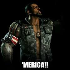Since having his arms destroyed by jax finds his own strength though, as his metal arms become superpowered while attempting to lift a large. Jax Briggs Merica Meme By Omegakaijuscorpiobat On Deviantart