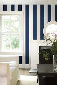 Black And White Striped Removable Wallpaper Paint Nay Stripes On Wall Nantucket Stripe Wallpaper A Smart Dark Navy Blue And Off White Wide Striped Wallpaper Striped Wallpaper Striped Walls Home