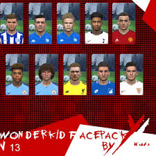 Fifa 19 juventus start screen for pes 2017. Pes 2017 Wonderkid Facepacks Vol 13 By Ynwa Pes Social
