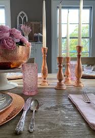 Not only does candles make a home more welcoming, these holders adds a personal touch. Rose Gold Candlesticks Diy My 100 Year Old Home