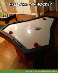 The Guy Who Invented This Is A Genius Funsubstance Com Air Hockey Inventions Cool Inventions