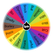 Spin to randomly choose from these options: Brawl Stars Brawlers Spin The Wheel App