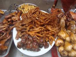 Then soak it completely in the wash. Chicken Feet Wikipedia