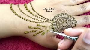 New Simple And Stylish Jewellry Mehndi Design Arham Mehndi Designs Youtube