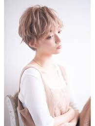 リュドール栄 小池 デザインカラー デジタルパーマ 丸みショート l022484636 リュドール 栄 rue d or のヘアカタログ ホットペッパービューティー ショートのヘアスタイル ショートヘア 女の子 デジタルパーマ