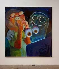 Meredith Bakke | Doom Addict, 2024, oil on canvas, 80” x 85 ...