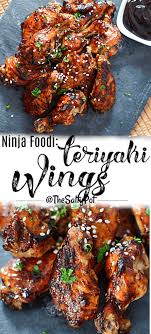 About 12 servings per container. Ninja Foodi Teriyaki Chicken Wings The Salty Pot