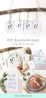 Geschenkideen Zum Mutter Vatertag Mintkind Blog Muttertag Geschenke Basteln Diy Geschenke Muttertag Diy Geschenke