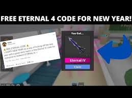 Can u figure out more codes i want more! Mm2 Code For Eternal 08 2021