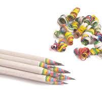 Recycled Paper Rainbow Pencils HB | Eco Friendly Christmas ...