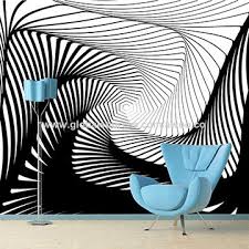 Cool collections of black and white stripes wallpaper for desktop, laptop and mobiles. Custom Background 3d Wallpaper Black White Stripe Art Wall Poster Bedroom Murals Modern Home Decor Global Sources