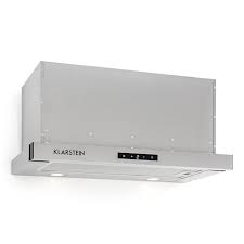 Vinea Unterbau Dunstabzugshaube Flachschirmhaube 60cm Silber