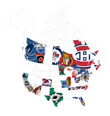 Nhl map | teams | logos sport league maps : Map Of United States And Canada Nhl Team Logos Map United States Map Logo Maps Team Logo