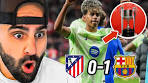 Fc Barcelona ELIMINATE Atletico Madrid 1-0 I DEFENSIVE ... - YouTube