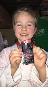 First medals of the day Saoirse Mullaney takes Bronze and Lexi Murphy takes  Silver both for Patterns.