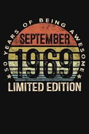 september 1969 limited edition 50 years