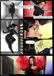 The Wasp Vs Scarlet Witch comic porn | HD Porn Comics