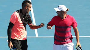 58 in the world in men's singles by th. Australian Open Tennis What It S Like To Be Nick Kyrgios Best Friend Matt Reid Herald Sun