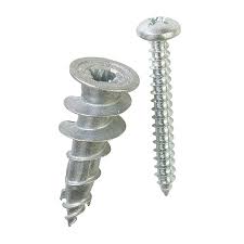 Excellent self drilling drywall and wall anchor e8 13x31mm 3 point tip zinc alloy plugs for hollow wall material 100pcs and pan hand chipboard screws 4.5x30mm 100 pcs box 4.5 out of 5 stars 1,045. Drywall Anchor Types And Uses What You Need To Know