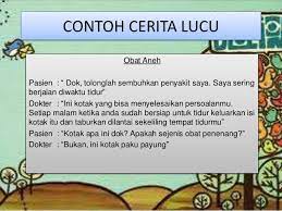 Contoh Cerita Anekdot Pendek Lucu