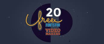Search from a wide range of typography fonts. 20 Free Fonts Every Video Maker Should Own Video Making And Marketing Blog