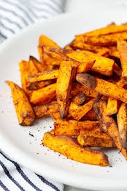 Sweet Potato Fries Air Fryer Oven Easy Peasy Meals Recipe Sweet Potato Fries Fried Potatoes Crispy Sweet Potato