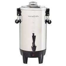 Much coffee for 30 cup urn. Homecraft Quick Brewing 1000 Watt Automatic 30 Cup Coffee Urn Reviews Wayfair