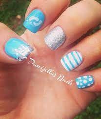 Baby Shower Nail Designs From Baby Shower Nail Designs Made Easy Baby Nails Baby Shower Nails Baby Boy Nails