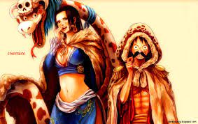 Wallpaper illustration anime cartoon black hair one piece boa. Search Results For Boa Hancock Luffy Hd Wallpapers One Piece Luffy Dan Boa Hancock 1310x828 Wallpaper Teahub Io