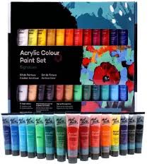 Acrylic Paint Tube Kit