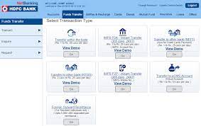 While some credit cards give you the option of transferring funds to a bank account, others have restrictions around this type of transaction. How To Transfer Money From Hdfc Netbanking To Other Bank Accounts
