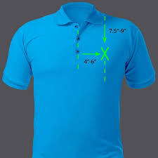 The full front is traditionally 12 inches by 12 inches or smaller but squared. Heat Transfer Placement Quick Guide Learning Center Polo Shirt Design Shirts Polo T Shirt Design