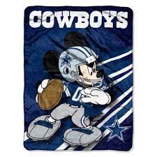 Nfl Dallas Cowboys Mickey Mouse Ultra Plush Micro Super Soft Raschel Throw Blanket By Northwest Http Www Amazon Co Dallas Cowboys Cowboys Nfl Dallas Cowboys