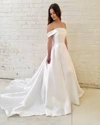 Town Country Bridal On Instagram Classic Beauties It S Our Thing She S New And She S Sweep Train Wedding Dress Wedding Dresses Satin A Line Wedding Dress