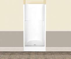 1 piece shower wall panel in white. One Piece Shower Stalls With Seat Ikea Custom Wardrobe